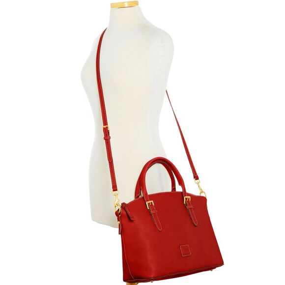Dooney & Bourke Florentine Domed Satchel - Red - Picture 4 of 4